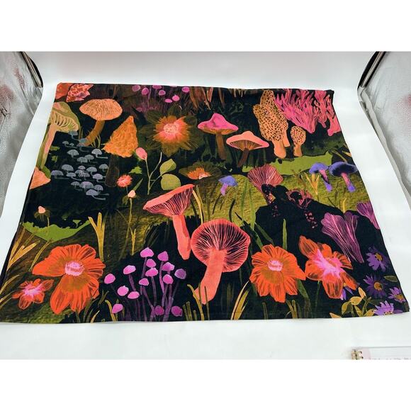 New Urban Outfitters Night Mushroom Landscape Tapestry - Picture 2 of 6